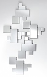 Casa Padrino ensemble de miroirs muraux de luxe 60 x H. 48 cm - Accessoires de Salle de Séjour Casa Padrino ensemble de miroirs muraux de luxe 60 x H. 48 cm - Accessoires de Salle de Séjour