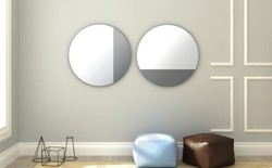 Casa Padrino espejo de lujo gris humo 96 x H. 96 cm - Muebles de Diseño y Accesorios Casa Padrino espejo de lujo gris humo 96 x H. 96 cm - Muebles de Diseño y Accesorios