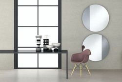Casa Padrino espejo de lujo gris humo 96 x H. 96 cm - Muebles de Diseño y Accesorios Casa Padrino espejo de lujo gris humo 96 x H. 96 cm - Muebles de Diseño y Accesorios