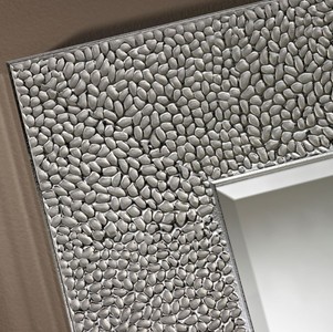 Casa Padrino Wohnzimmer Spiegel Silber 102 x H. 102 cm - Luxus Kollektion