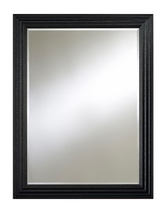 Casa Padrino baroque wall mirror black 93 x H. 122 cm - Baroque Style Living Room Furniture