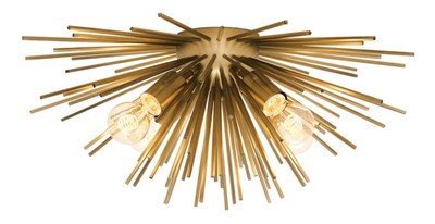 Casa Padrino luxury ceiling lamp brass Ø 58 x H. 26,5 cm - Luxury Collection