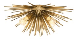 Casa Padrino luxury ceiling lamp brass Ø 58 x H. 26,5 cm - Luxury Collection