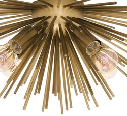 Casa Padrino luxury ceiling lamp brass Ø 58 x H. 26,5 cm - Luxury Collection