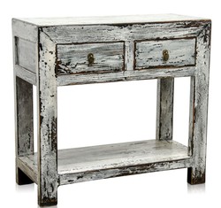 Casa Padrino country style console antique style white 90 x 40 x H. 85 cm - Country Style Furniture