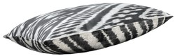 Casa Padrino Luxury Pillow Black / White 60 x 40 cm - Living Room Decoration Accessories