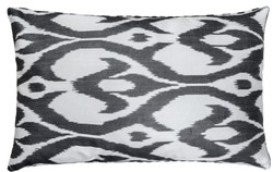 Casa Padrino cuscino di lusso mod2 nero / bianco 60 x 40 cm - Accessori Deco per il Soggiorno