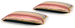 Casa Padrino coussin décoratif de salon set de 2 multicolores 60 x 40 cm - Collection de Luxe