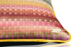 Casa Padrino coussin décoratif de salon set de 2 multicolores 60 x 40 cm - Collection de Luxe