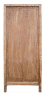 Casa Padrino Landhausstil Schrank aus Kiefernholz Naturfarben 75 x 40 x H. 180 cm