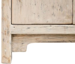 Casa Padrino Country House Style Chest of Drawers in Natural Colors, 50 x 40 x H. 75 cm