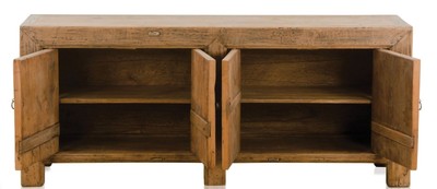 Casa Padrino Landhausstil Sideboard Schrank Antik Stil Braun 160 x 40 x H. 67 cm - Landhausstil Kollektion