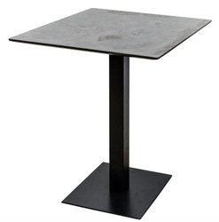 Casa Padrino tavolo da bar di lusso con piano in metallo rivestito in materiale sintetico 70 x 70 x H. 100 cm - Collezione di Lusso