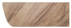 Casa Padrino Table de Bar de Luxe en Bois de Soar Massif, Naturel et Noir, 90-95 x 90-95 x 107 cm