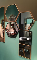 wandspiegel, luxus wandspiegel, luxus spiegel, art deko, art deko spiegel, luxus spiegel, designer spiegel, casa padrino spiegel, hotel möbel, luxus möbel