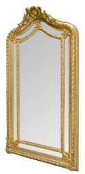 Casa Padrino specchio da parete stile barocco oro 108 x H. 200 cm - Nobile e Sontuoso