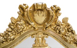 Casa Padrino specchio da parete stile barocco oro 108 x H. 200 cm - Nobile e Sontuoso
