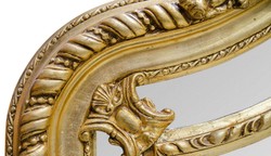 Casa Padrino specchio da parete stile barocco oro 108 x H. 200 cm - Nobile e Sontuoso