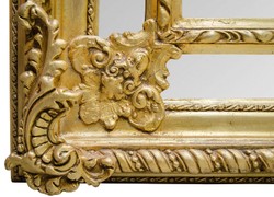Casa Padrino specchio da parete stile barocco oro 108 x H. 200 cm - Nobile e Sontuoso