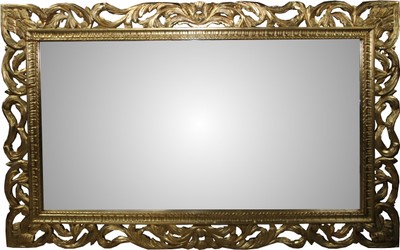 Casa Padrino Baroque Mirror Gold Handmade 160 x 100 cm - Wooden Mirror - Baroque Furniture