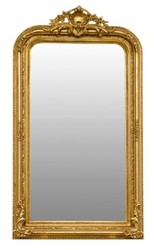 Casa Padrino espejo barroco oro 86 x H. 155 cm - Mobiliario de Sala de Estar en Estilo Barroco