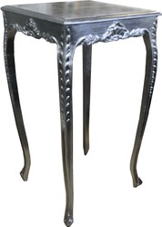 Tavolo bar bar Casa Padrino argento altezza 112 cm, larghezza 60 cm - mobili antichi