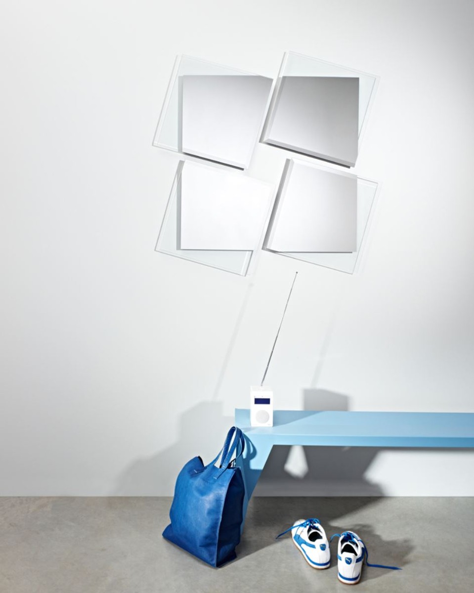 Casa Padrino specchio da parete design 45 x H. 45 cm - Mobili di Design Casa Padrino specchio da parete design 45 x H. 45 cm - Mobili di Design