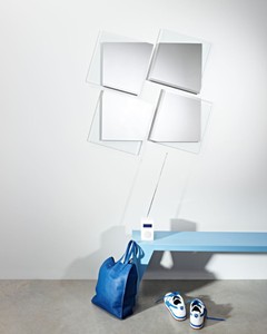 Casa Padrino Designer Wandspiegel 45 x H. 45 cm - Designermöbel  