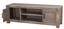 Casa Padrino Country House Style Sideboard TV Cabinet Dark Brown 160 x 46 x H. 56 cm