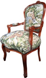 Casa Padrino Barock Salon Stuhl Gobbelin Gobelin Braun Mahagoni Handgefertigt Barockmöbel Möbel Furniture gewebt Webmuster Interior Baroquq Arm Chair Brown Casa Padrino Barock Salon Stuhl Gobbelin Gobelin Braun Mahagoni Handgefertigt Barockmöbel Möbel Furniture gewebt Webmuster Interior Baroquq Arm Chair Brown