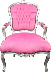 barock stuhl, rosa stuhl, prinzessinen stuhl, schminktisch stuhl stuhl rosa, stuhl pink, luxus barock stuhl, barock stuhl rosa