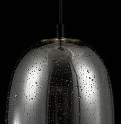 Casa Padrino luxury pendant lamp / hanging lamp with rain effect Ø 17.5 x H 25 cm - Lights & Chandeliers