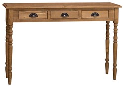 Casa Padrino Consolle stile country colori naturali legno di pino 120 x 35 x H. 79 cm