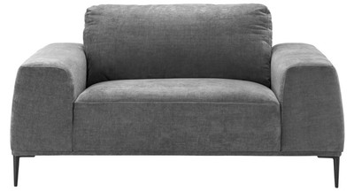Casa Padrino Luxury Oversize Armchair in Grey 158 x 93 x H. 80 cm - High-Quality Hotel Furniture