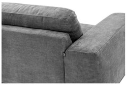 Casa Padrino Luxury Oversize Armchair in Grey 158 x 93 x H. 80 cm - High-Quality Hotel Furniture