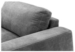 Casa Padrino Luxury Oversize Armchair in Grey 158 x 93 x H. 80 cm - High-Quality Hotel Furniture