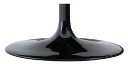 Casa Padrino Mesa de Comedor de Lujo Ovalada Negra 170 x 110 x H. 75 cm - Mueble de Comedor Premium