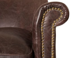 casa padrino luxus hotel club wohnzimmer leder echtleder sessel möbel