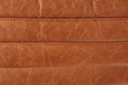 Casa Padrino Luxury Genuine Leather Armchair English Style Brown 127 x 110 x H. 67 cm