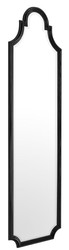 Casa Padrino espejo / espejo de pared de lujo negro 55 x H. 200 cm - Edición Limitada