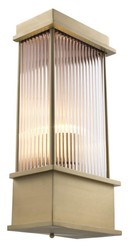 Casa Padrino Wall Lamp Brass 20 x 12 x H. 43 cm - Luxury Hotel & Restaurant Furniture