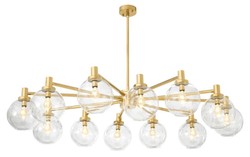 Casa Padrino lustre de luxe or 150 x 105 x H. 37 cm - Edition Limitée