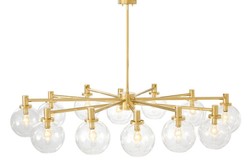 Casa Padrino lustre de luxe or 150 x 105 x H. 37 cm - Edition Limitée