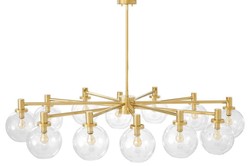 Casa Padrino lustre de luxe or 150 x 105 x H. 37 cm - Edition Limitée