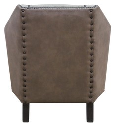 Casa Padrino sillón de lujo gris / marrón / negro 61 x 71 x H. 69 cm - Muebles para Hoteles y Restaurantes