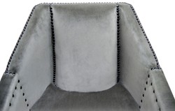Casa Padrino sillón de lujo gris / marrón / negro 61 x 71 x H. 69 cm - Muebles para Hoteles y Restaurantes