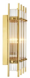 Casa Padrino lámpara de pared oro 23 x 12 x H. 42 cm - Lámpara de Pared para Restaurante