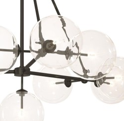 Casa Padrino lampadario alogeno di lusso bronzo Ø 140 x H. 90 cm - Mobili di Lusso