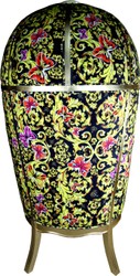 Pompöös by Casa Padrino Fauteuil baroque de luxe Balloon noir / or / papillon et fleur avec une couronne scintillante - Fauteuil baroque Pompööser conçu par Harald Glööckler Pompöös by Casa Padrino Fauteuil baroque de luxe Balloon noir / or / papillon et fleur avec une couronne scintillante - Fauteuil baroque Pompööser conçu par Harald Glööckler