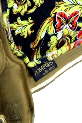 Pompöös by Casa Padrino Fauteuil baroque de luxe Balloon noir / or / papillon et fleur avec une couronne scintillante - Fauteuil baroque Pompööser conçu par Harald Glööckler Pompöös by Casa Padrino Fauteuil baroque de luxe Balloon noir / or / papillon et fleur avec une couronne scintillante - Fauteuil baroque Pompööser conçu par Harald Glööckler